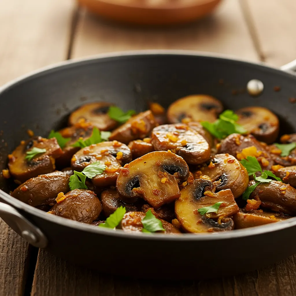 Quick Mushroom Stir Fry